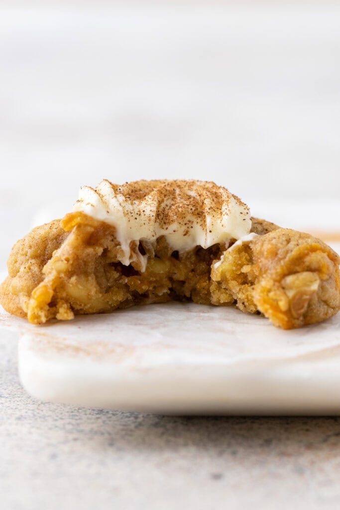 Carrot cake cookies