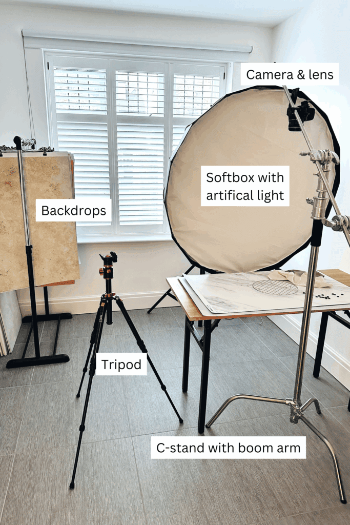 my food photography & videography kit