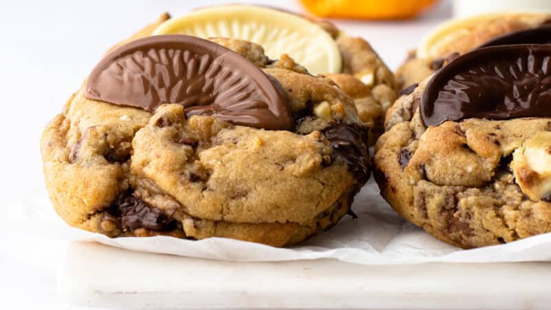 Terry’s Triple Chocolate Orange Cookies