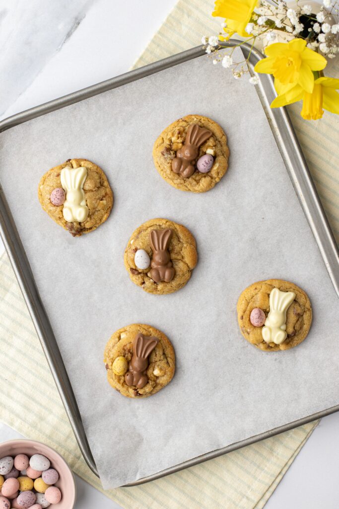 Easter chocolate cookies