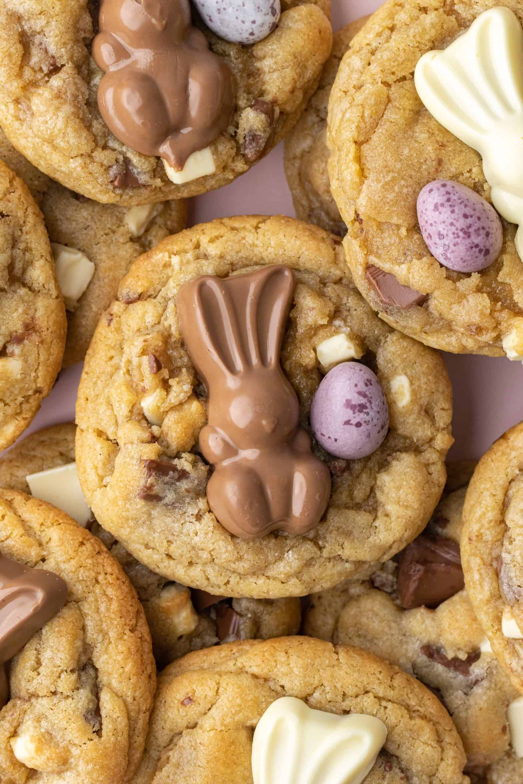 Easter chocolate cookies
