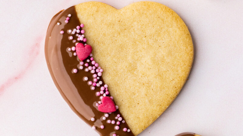 Valentine’s Shortbread Hearts