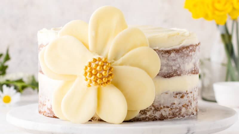 White Chocolate Carrot Cake