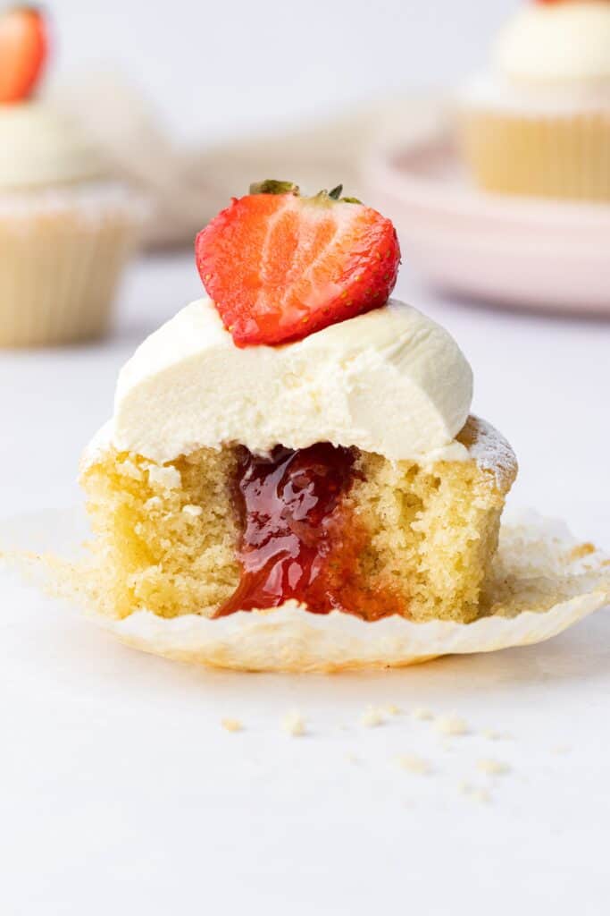 Victoria Sponge Cupcakes