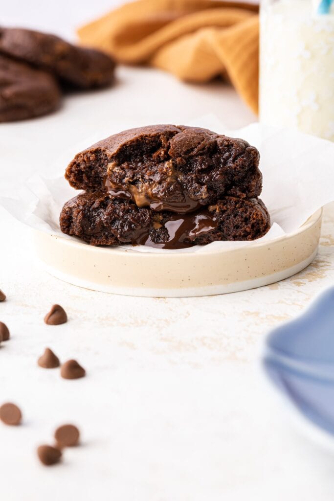 chocolate fondant cookies