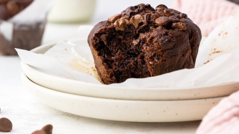 Triple Chocolate Muffins