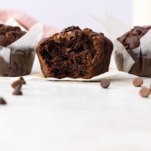 Triple Chocolate Muffins