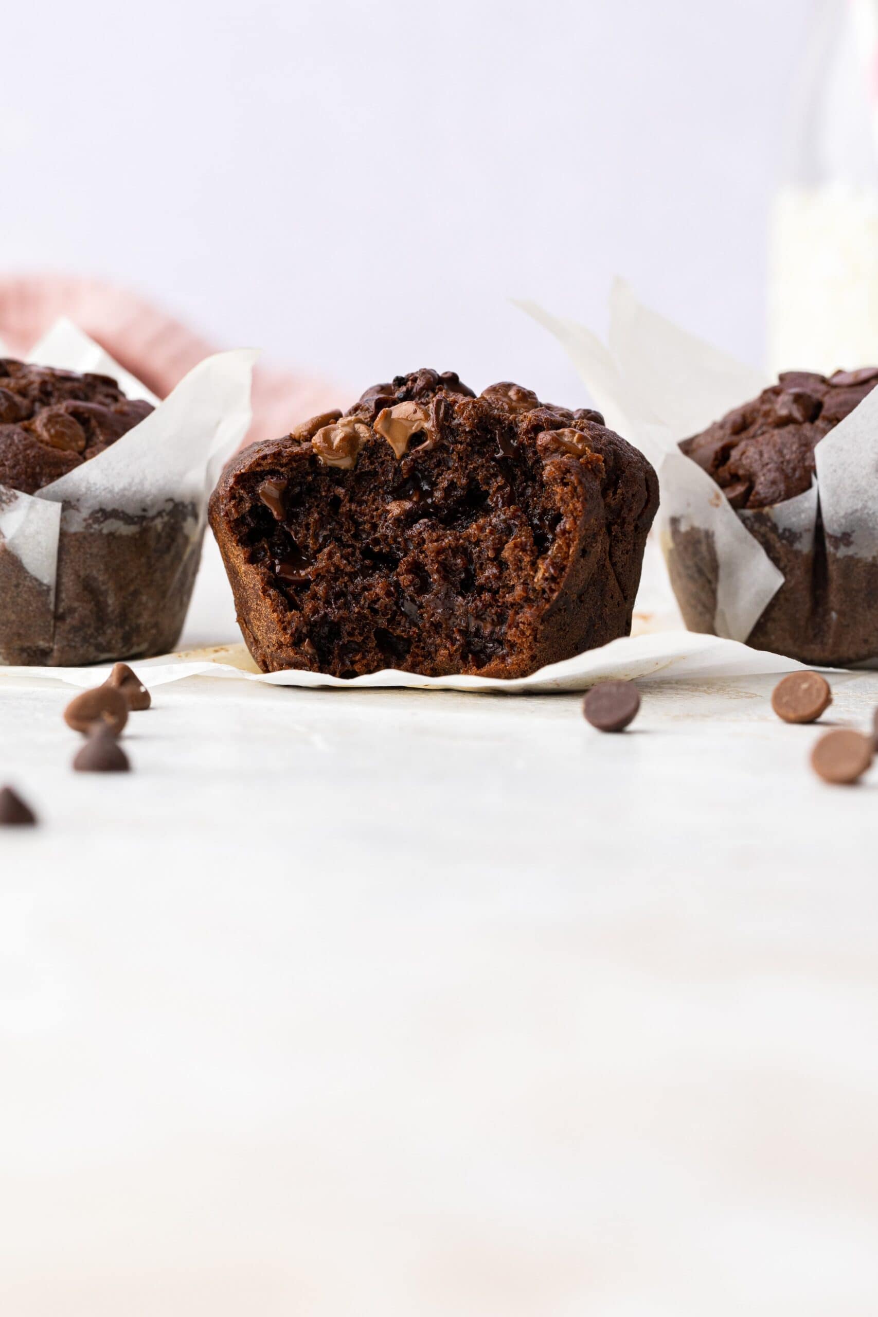 Triple Chocolate Muffins
