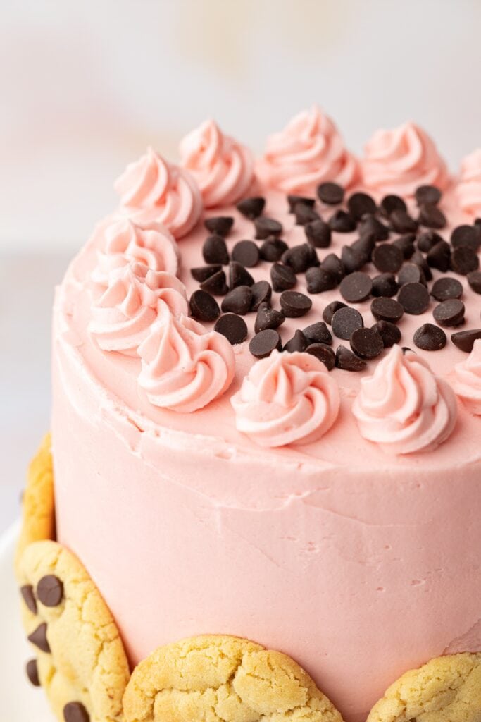 Chocolate Chip Cookie Cake