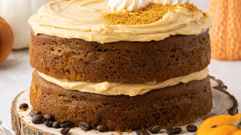 Pumpkin Spice Latte Cake