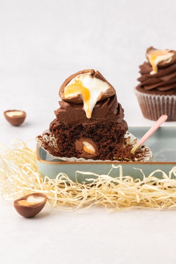 Cracked Egg Cupcakes - Chocolate Overload cookbook