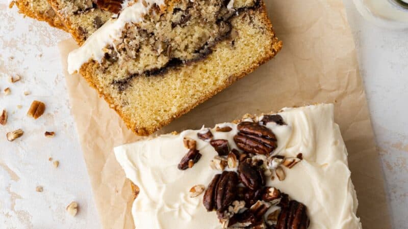 Pecan Pie Loaf Cake