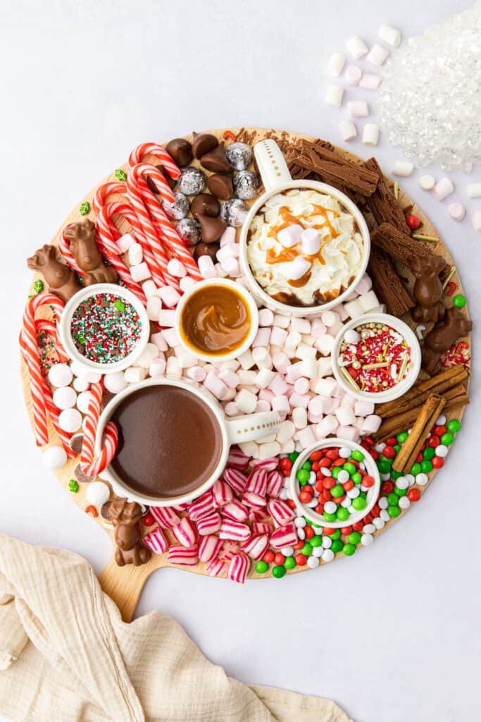 Hot Chocolate Sharing Board