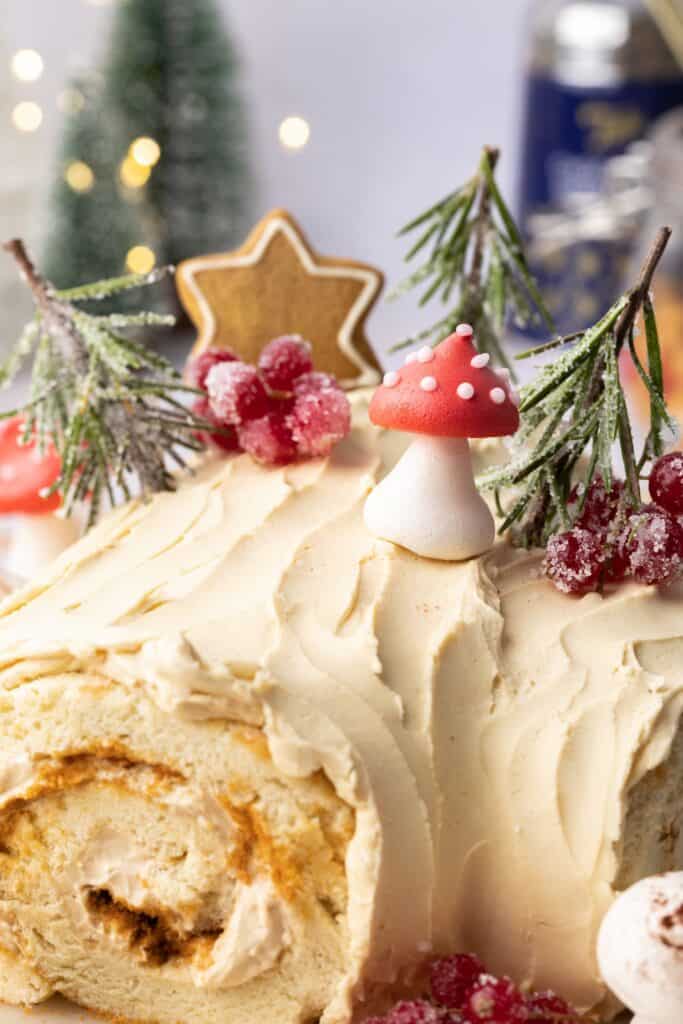 Biscoff Yule Log (Bûche De Noël)