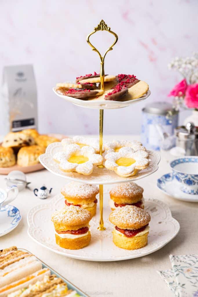 Homemade afternoon tea