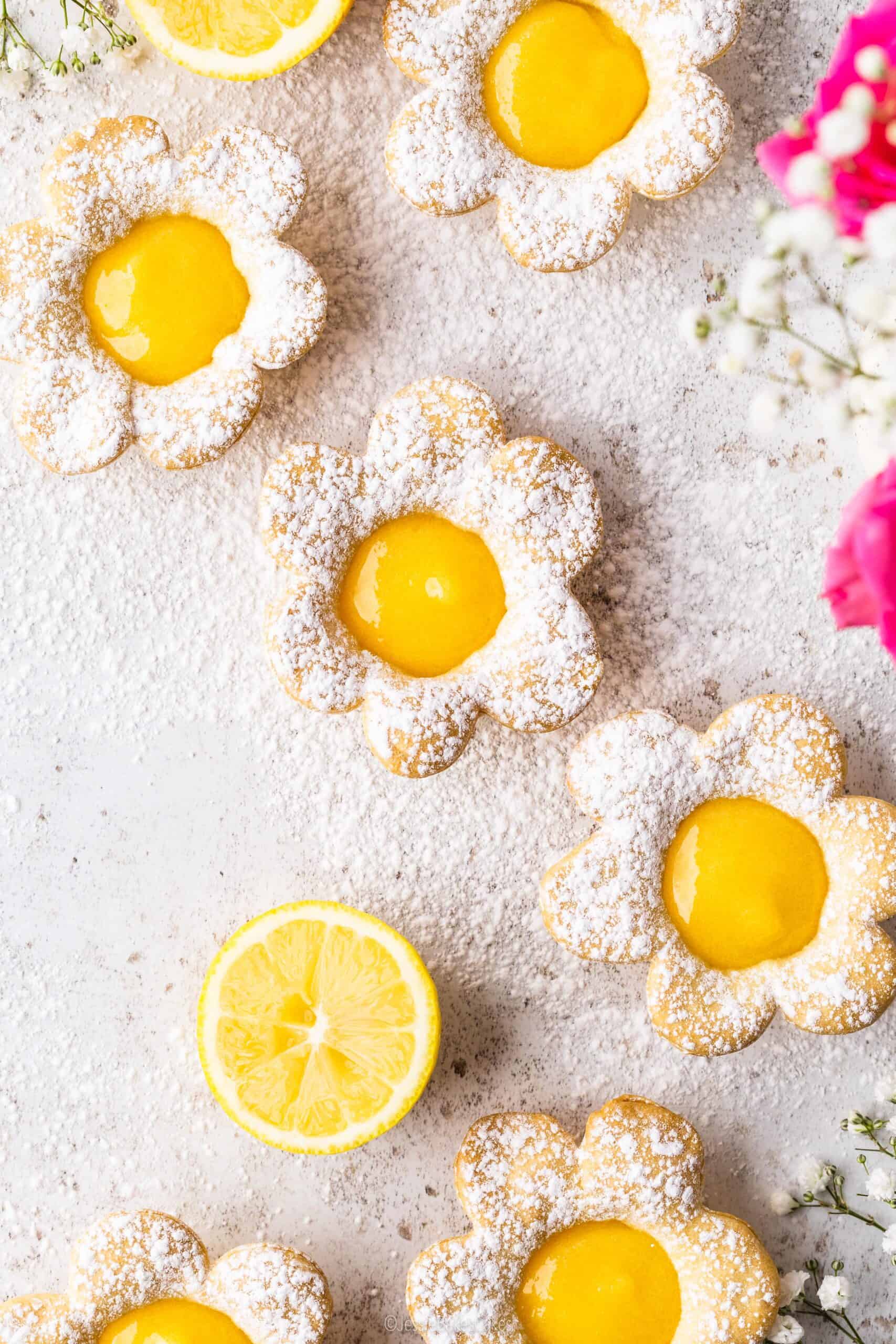 Lemon Curd Tartlets
