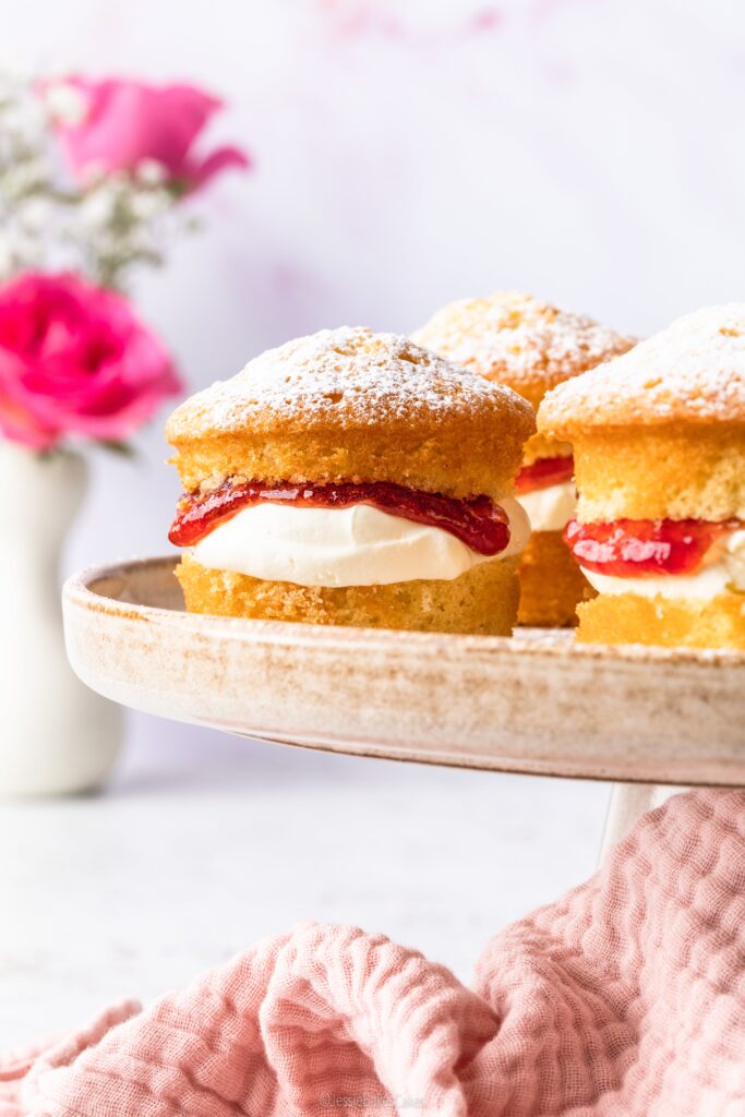 Mini Victoria Sponge Cakes