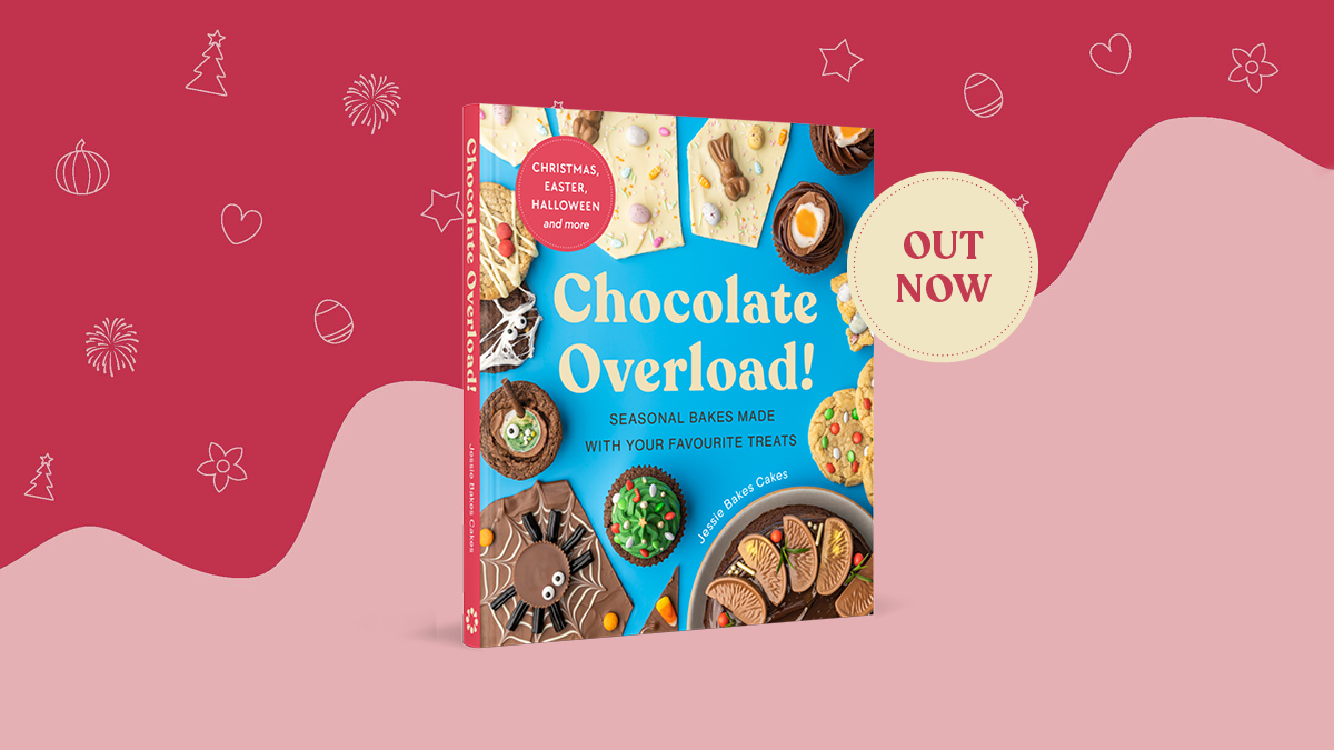 chocolate overload baking cookbook with halloween, christmas and easter recipes