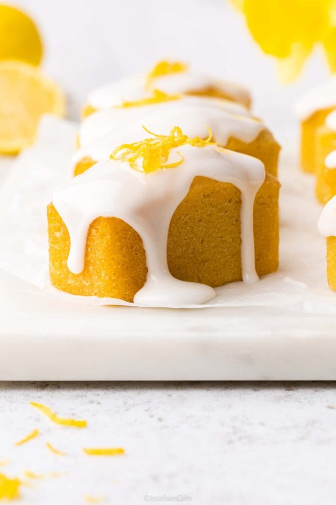 Mini Lemon Drizzle Loaf Cakes