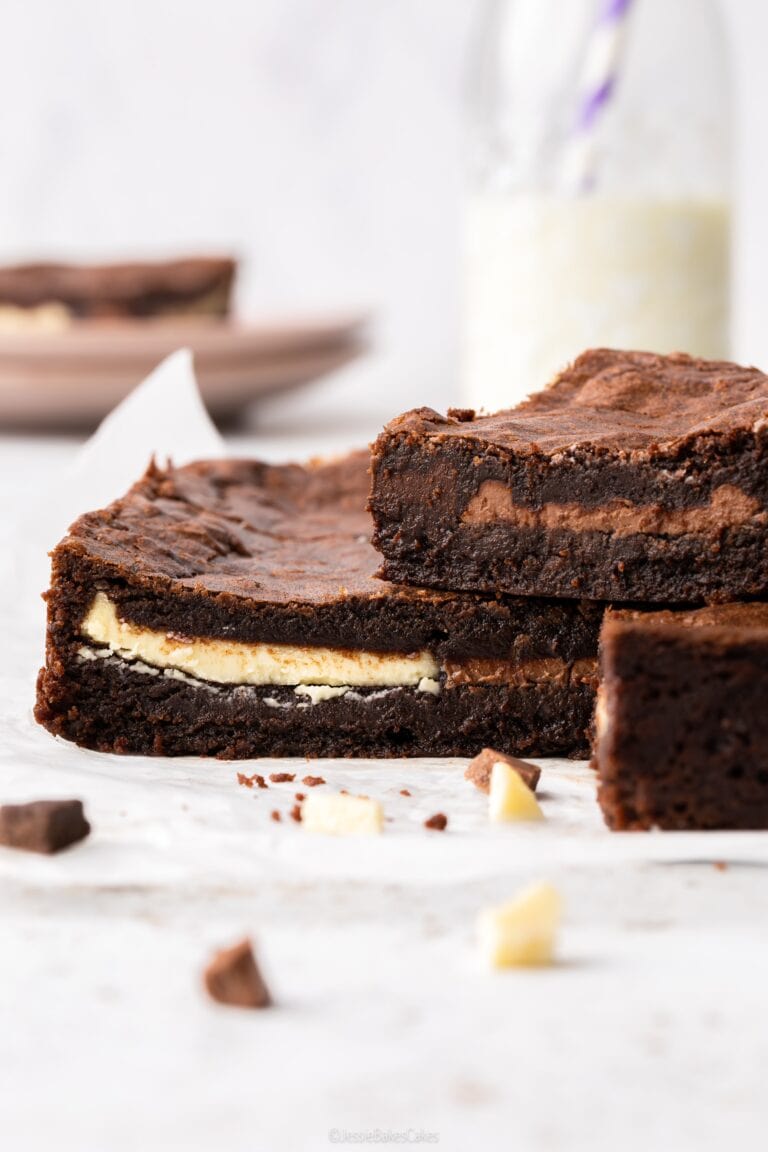Triple Chocolate Brownies