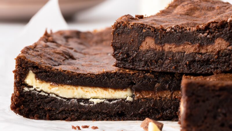 Triple Chocolate Brownies