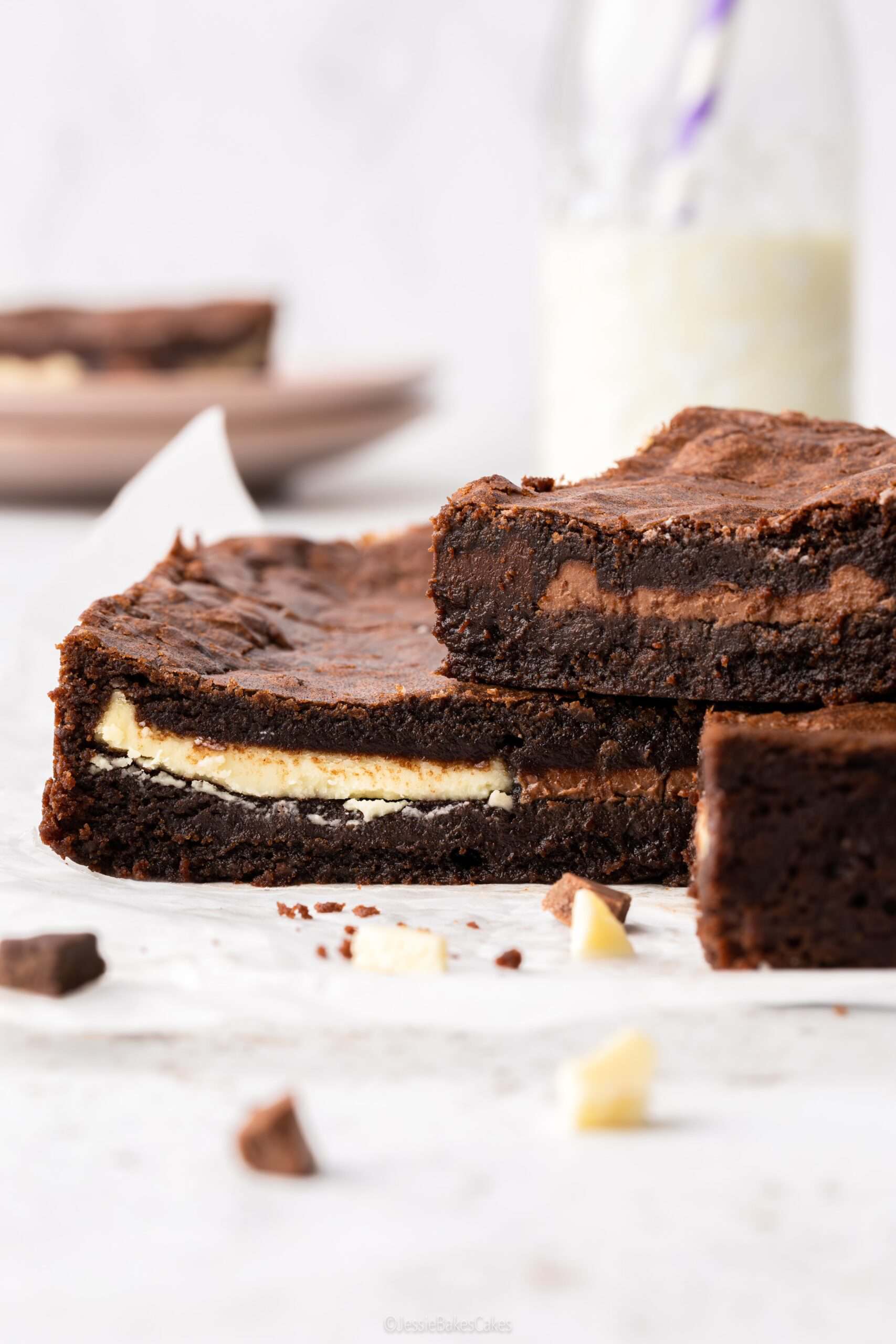 Triple Chocolate Brownies