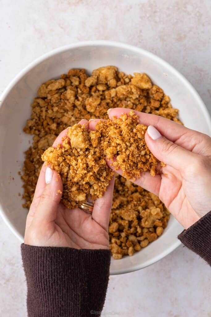 biscoff biscuit streusel