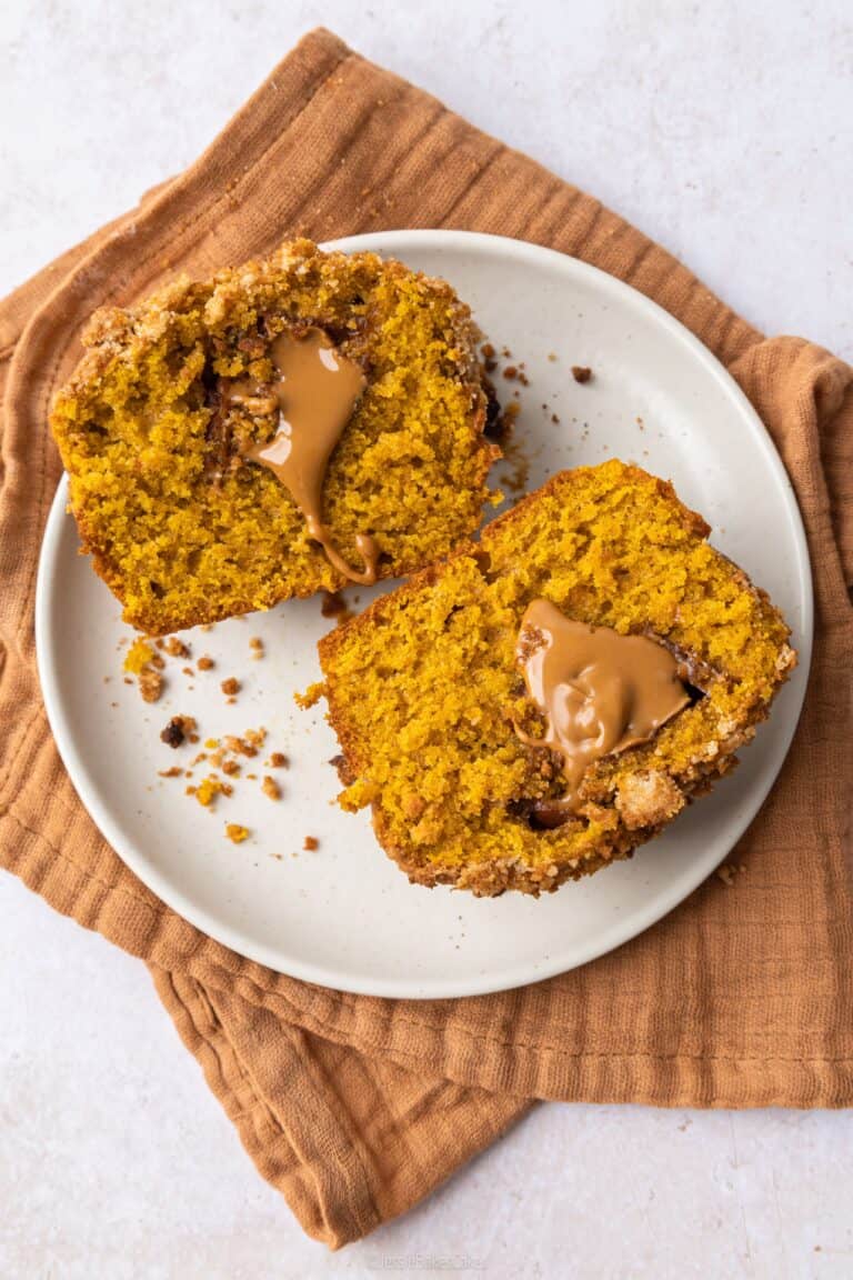 Biscoff Streusel Pumpkin Muffins