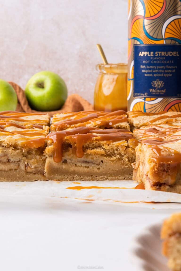 Brown Butter Apple Strudel Blondies