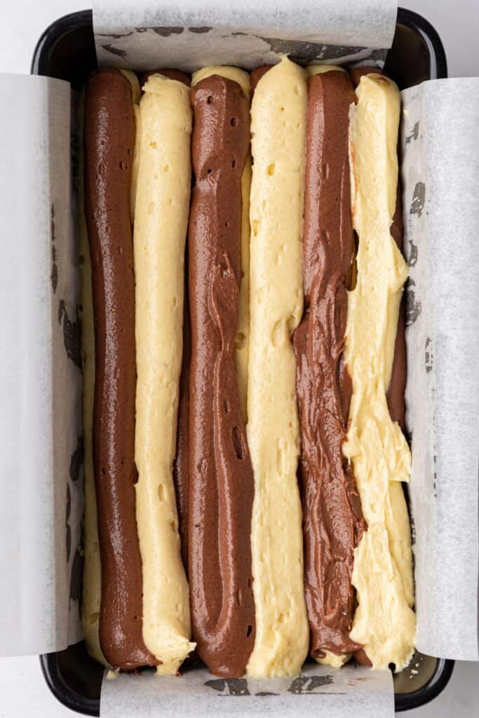 How To Bake a Marble Effect Cake