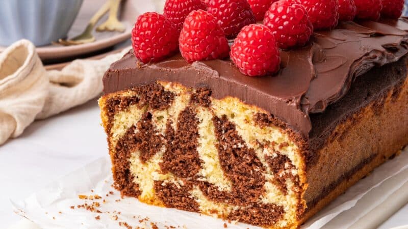 Chocolate Marble Cake (inspired by Bake Off!)