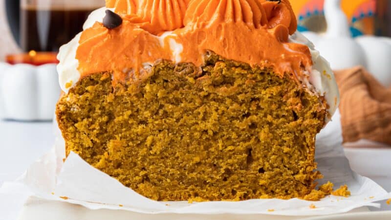 Pumpkin Spice Latte Loaf Cake