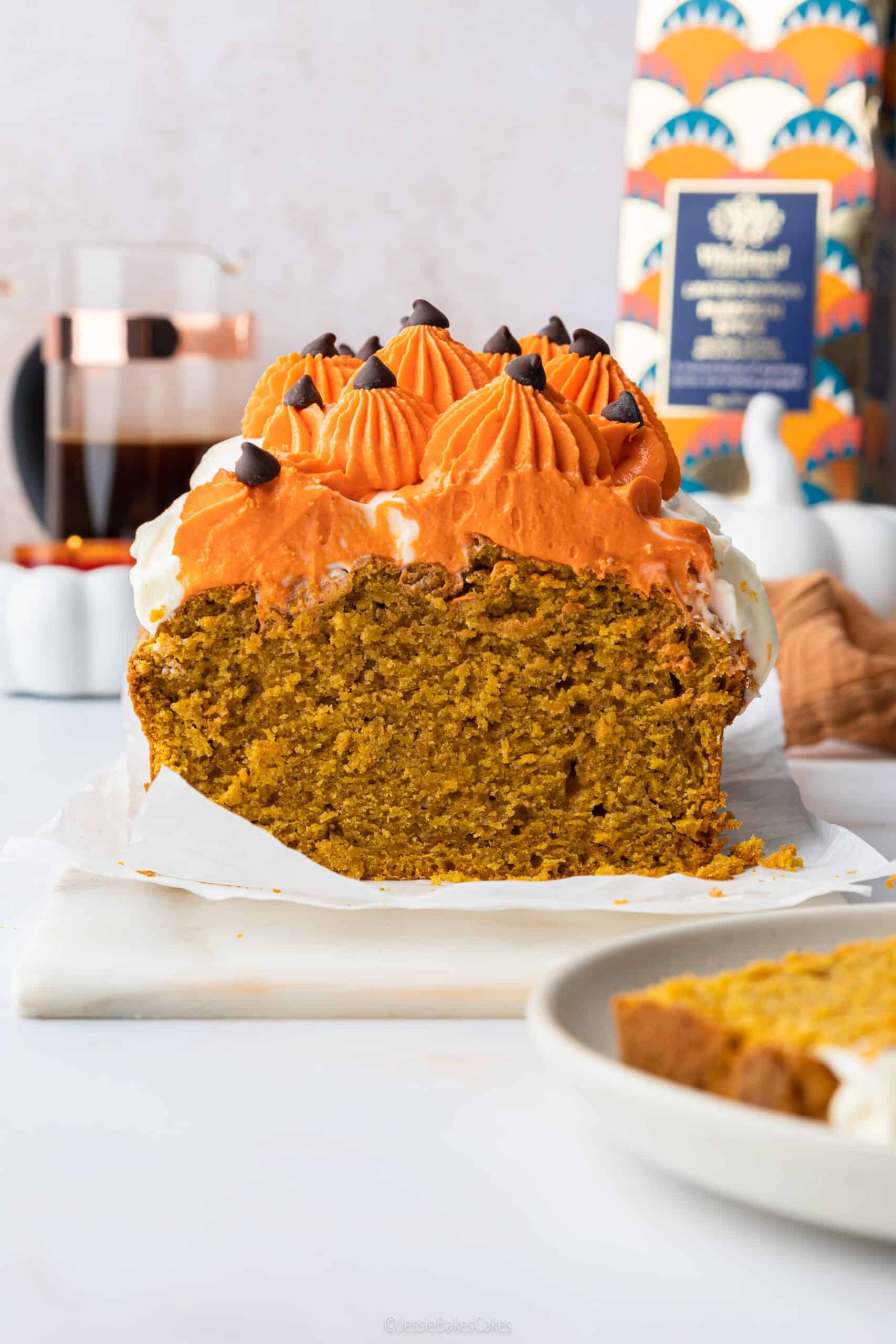 Pumpkin Spice Latte Loaf Cake