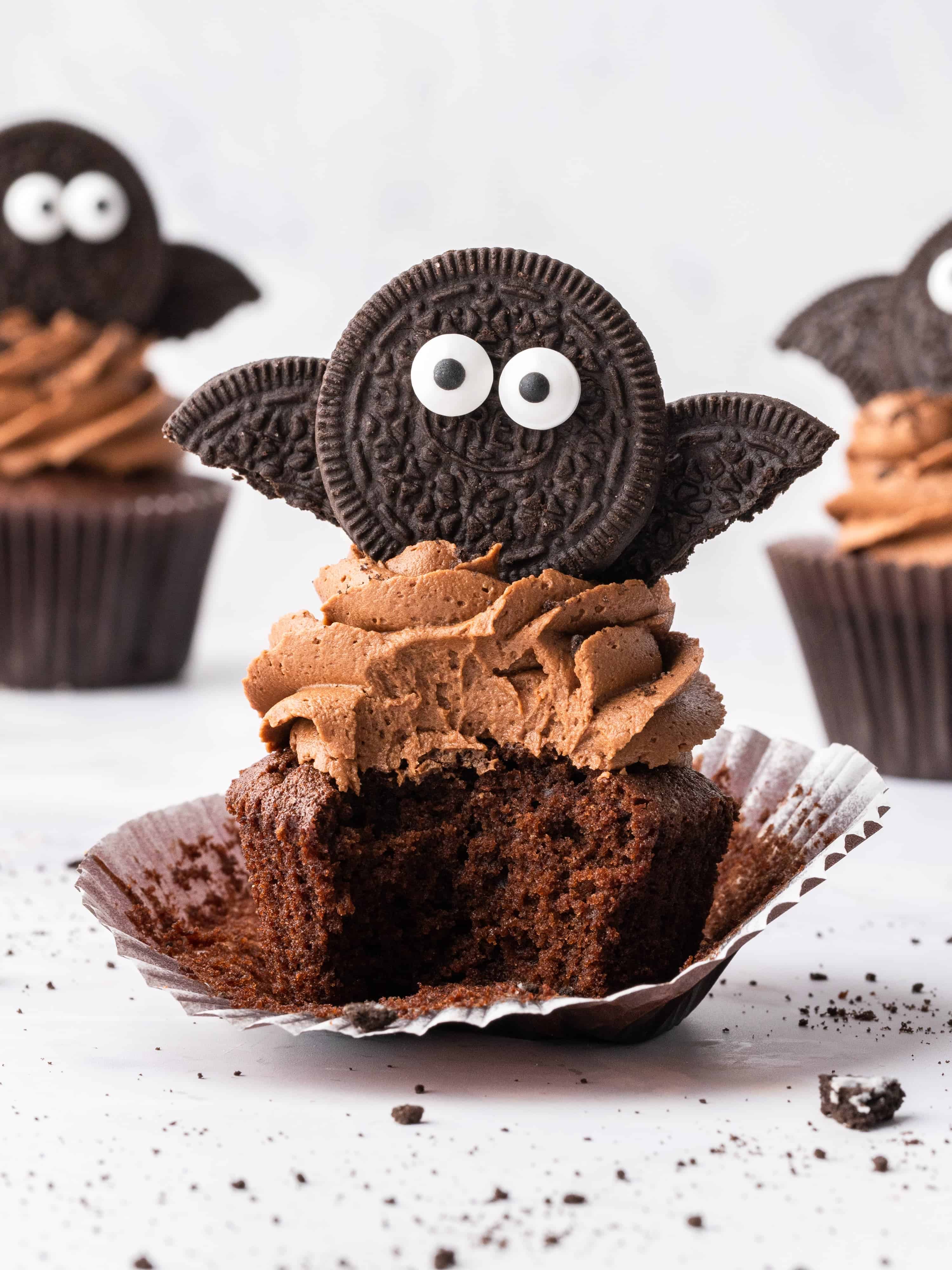 Chocolate Bat Cupakes