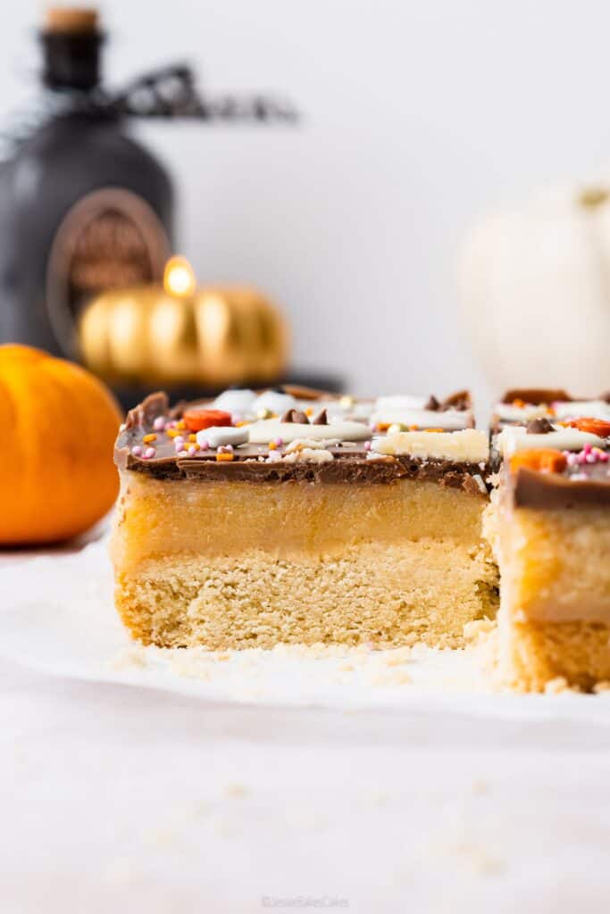 Spooky Miso Millionaires Shortbread