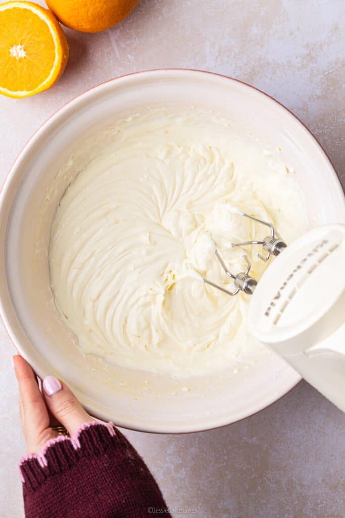 Orange Mascarpone Cream