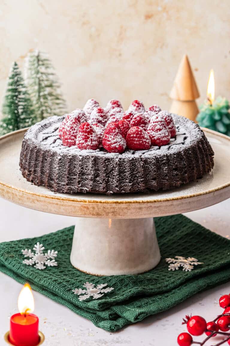 Piece of cake chocolate cake
