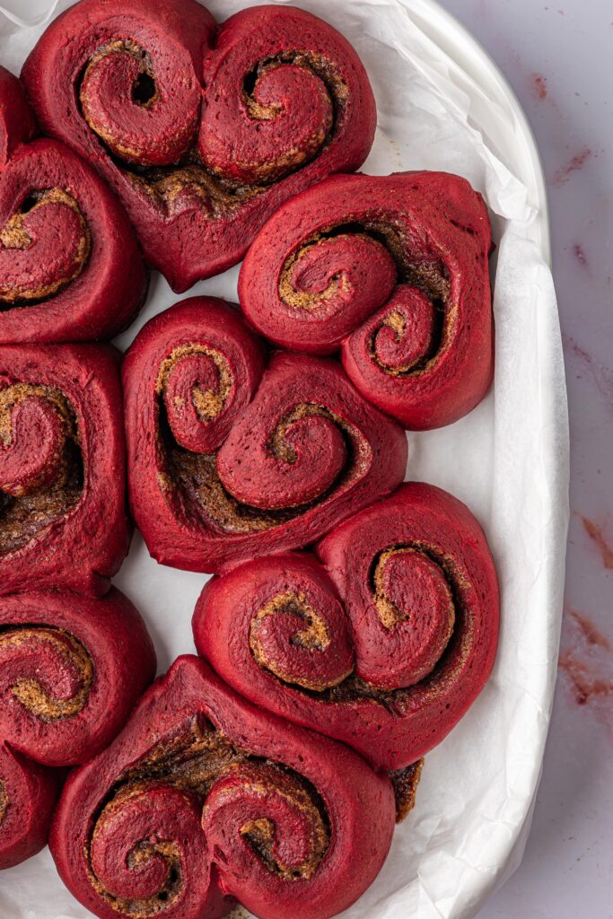 Marry Me Red Velvet Cinnamon Rolls
