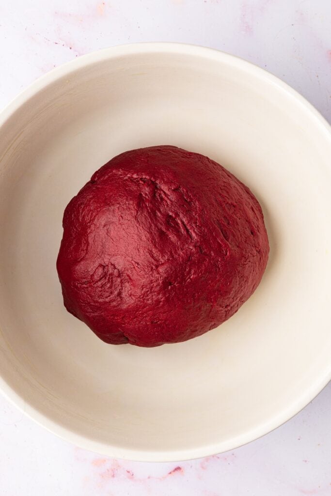 red velvet dough