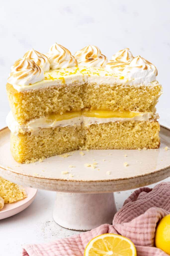 Lemon Meringue Cake