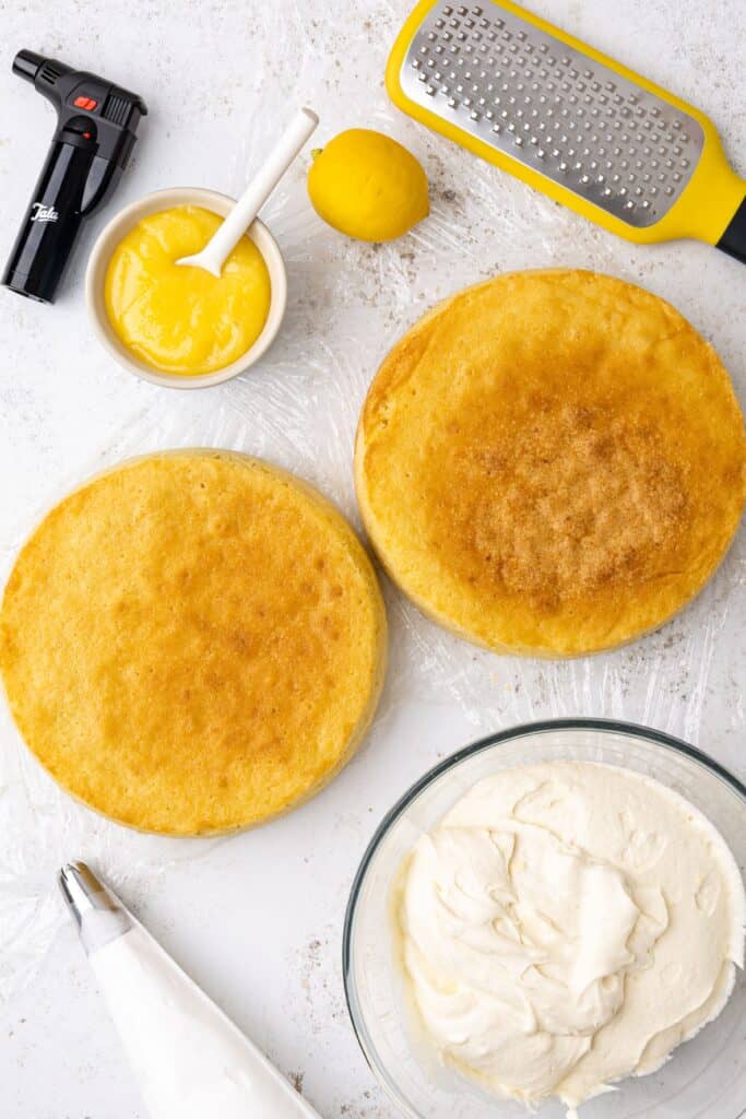 How To Fill & Assemble The Cake
