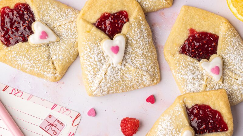 Love Letter Shortbread Biscuits