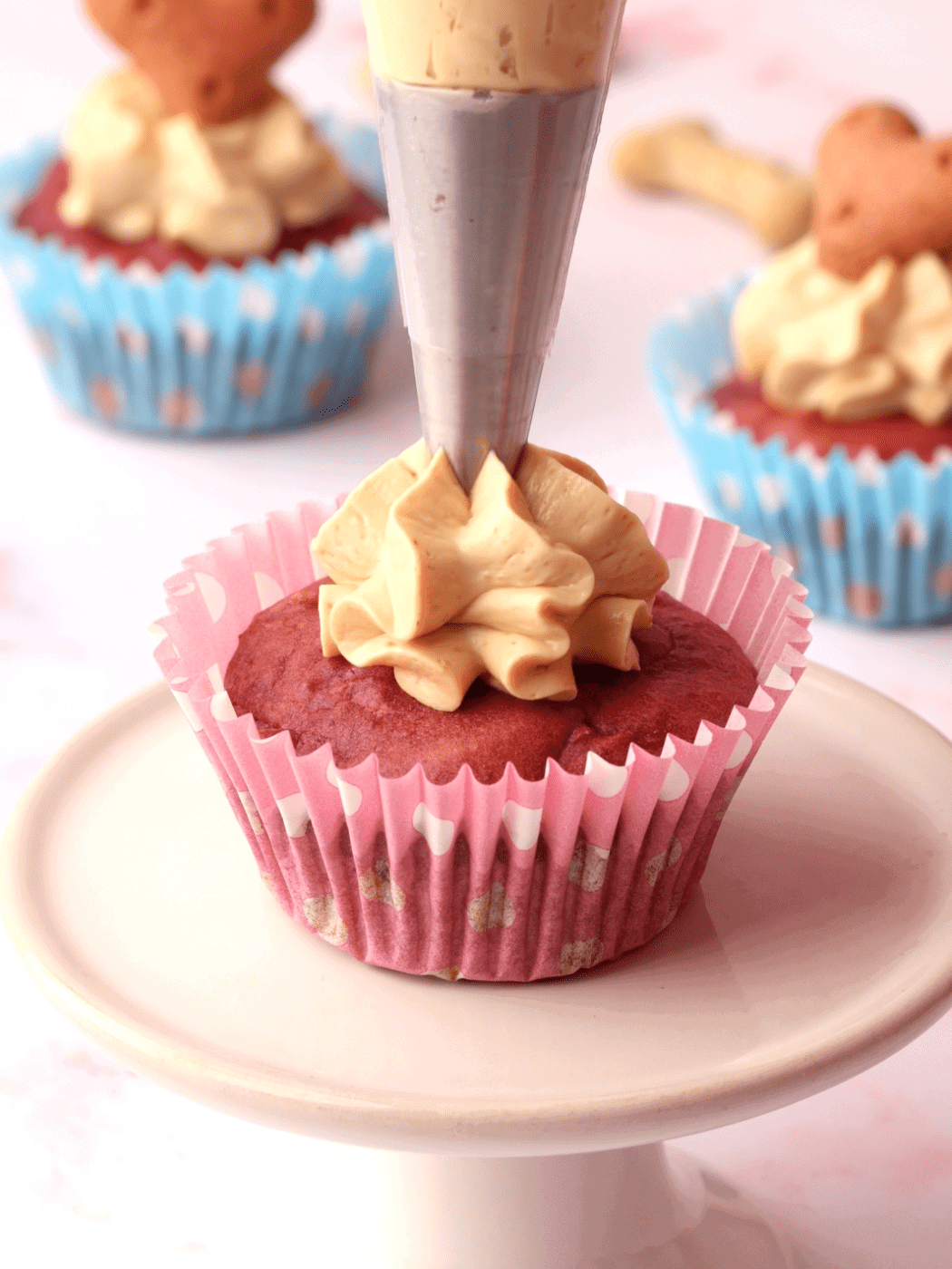 peanut butter dog frosting