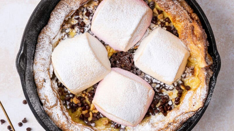 S’mores Dutch Baby Pancake