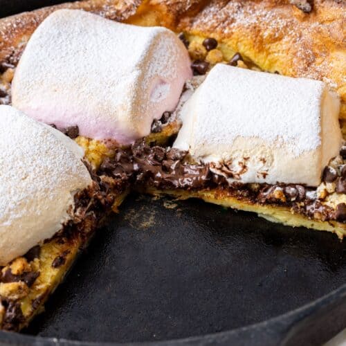 S'mores Dutch Baby Pancake