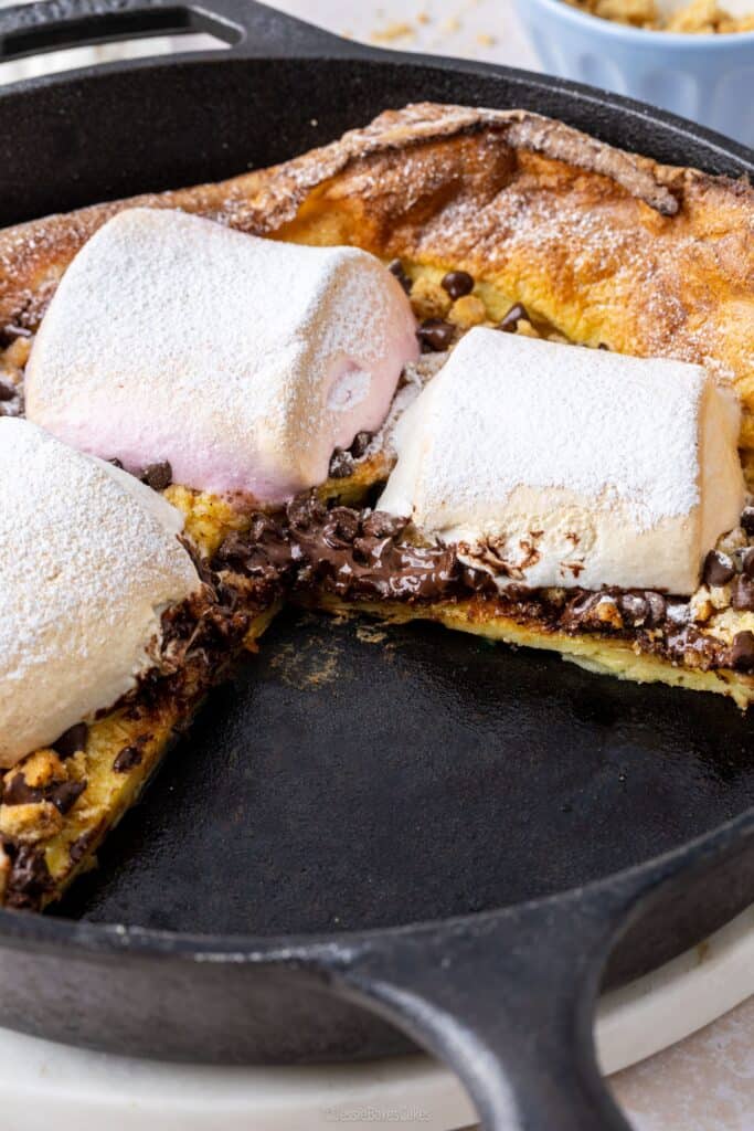 S'mores Dutch Baby Pancake