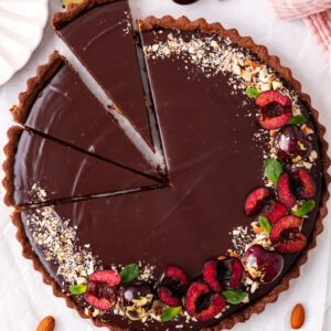 Tonka Bean Chocolate Tart