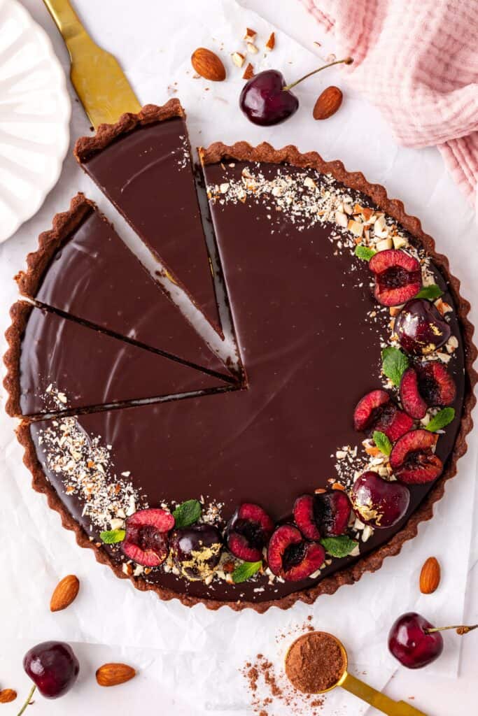 Tonka Bean Chocolate Tart