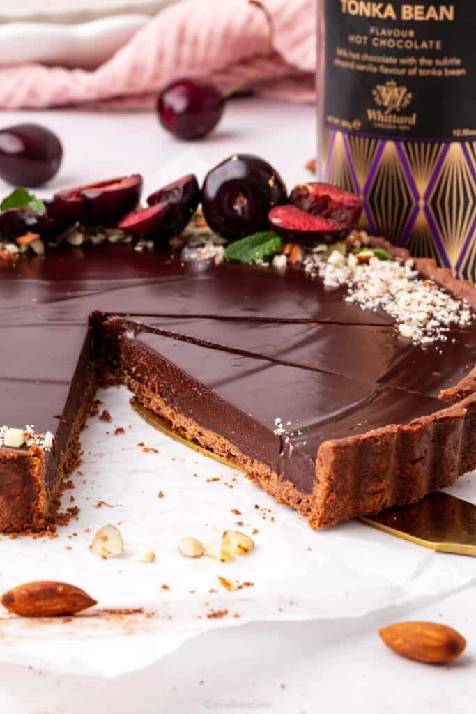 Tonka Bean Chocolate Tart