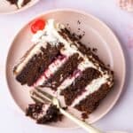 Black Forest Gateau layer cake recipe